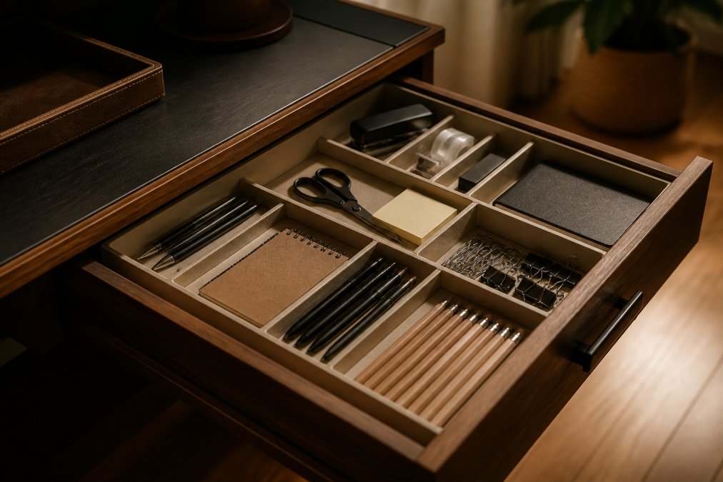 10 Simple Desk Drawer Organization Ideas for Beginners