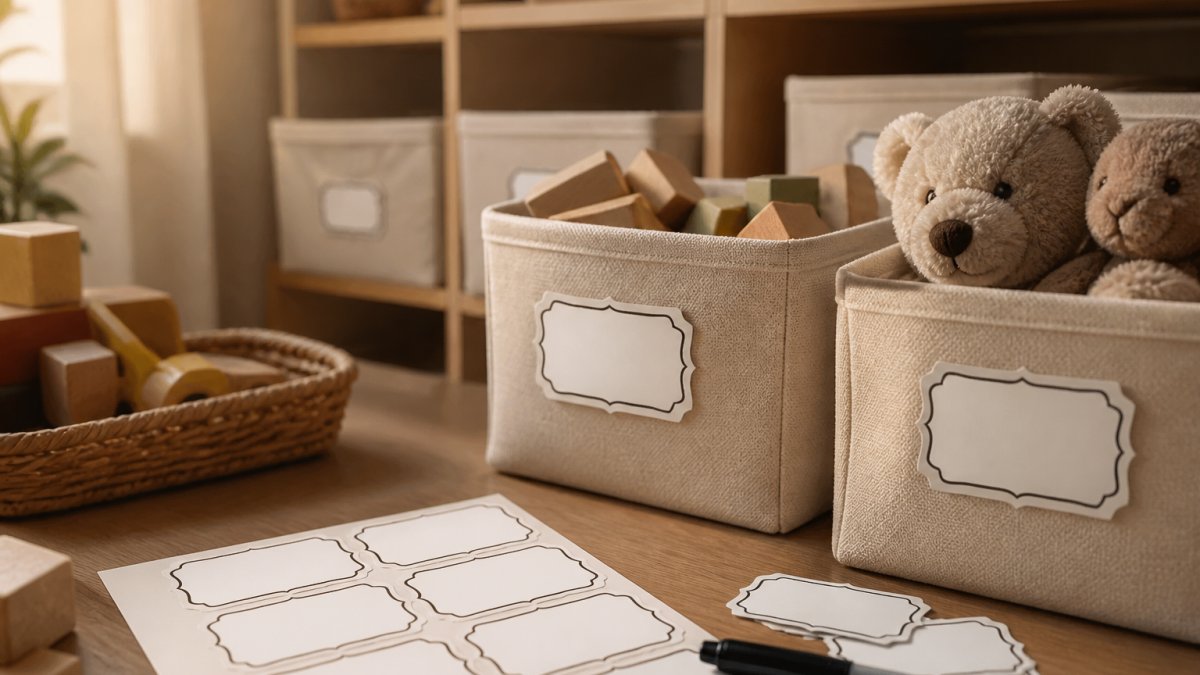 DIY Toy Storage Labels for Kids: A How-To Guide