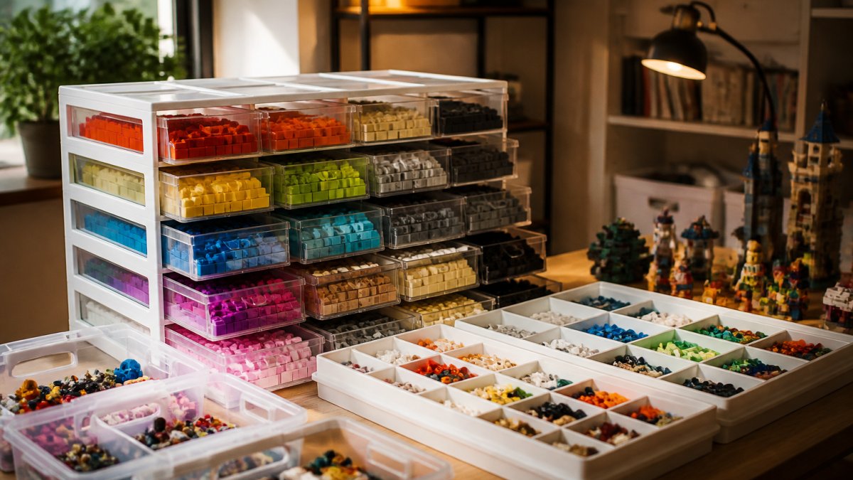 How Do You Organize LEGO Bricks and Small Toys?