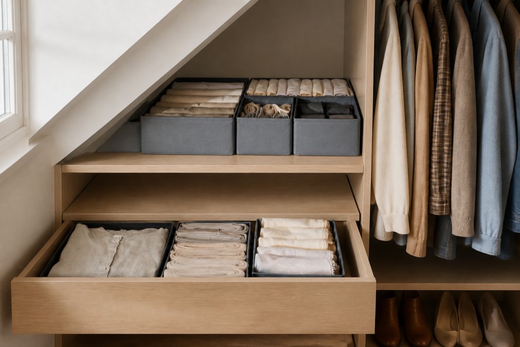 Organizing Small Closets With Slopes: A How-To Guide