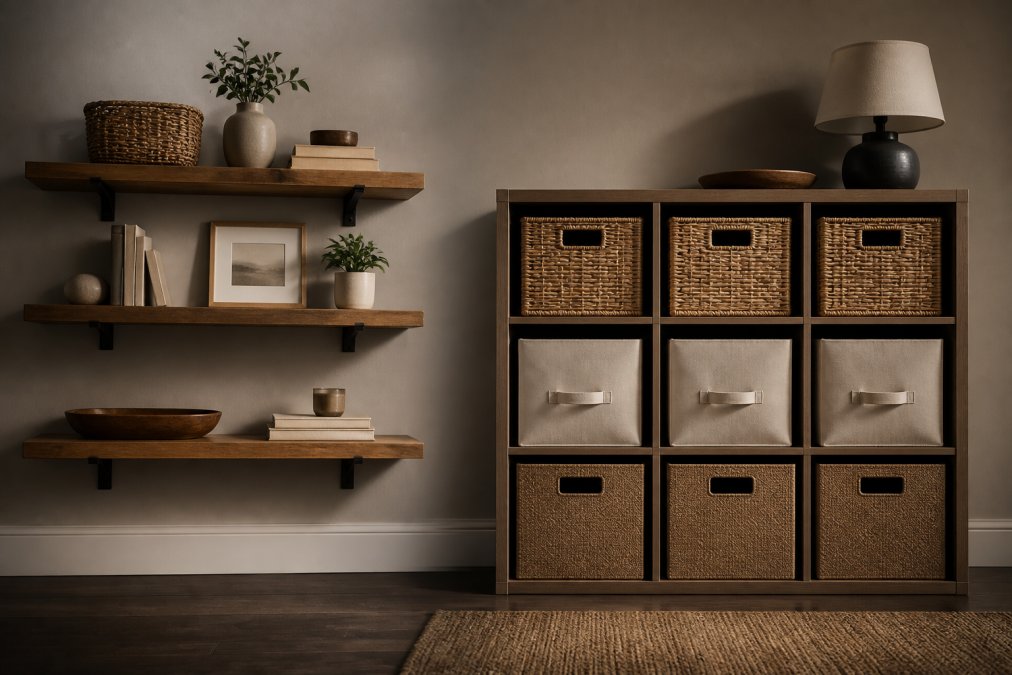 Wall Shelves vs Floor Storage: How to Choose