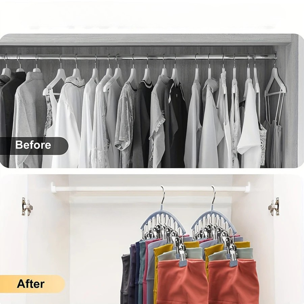 Space Saving Pant Hanger (Holds 40 Pairs)