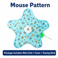 Interactive Hide & Seek Cat Toy – Motion-Activated Mouse & Feather Teaser
