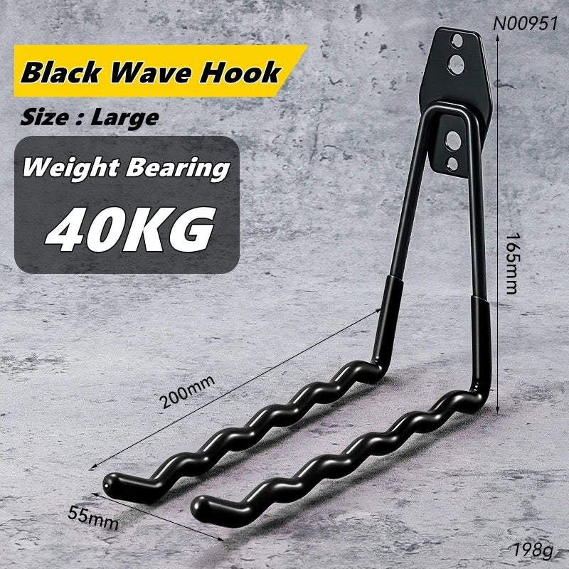 Garage Storage Utility Hooks – Heavy-Duty Wall-Mounted Tool Organizer