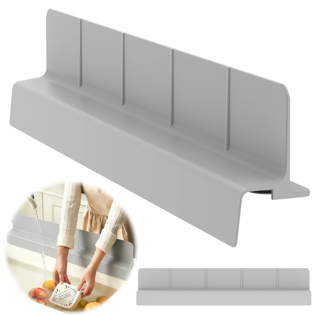 Silicone Sink Splash Guard – Kitchen Faucet Water Splash Protector