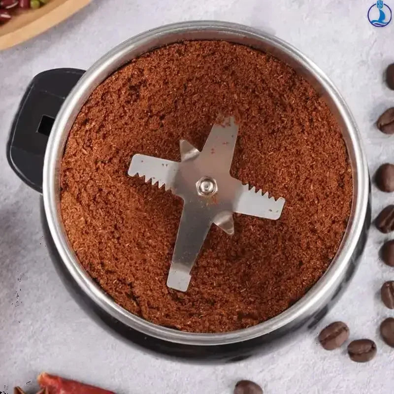 Electric Multifunctional Coffee & Spice Grinder – Grain, Nut & Bean Grinder