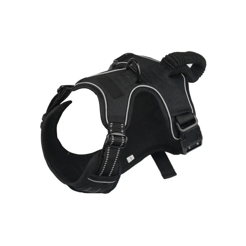 Reflective No-Pull Dog Harness – Padded Control Vest with Handle