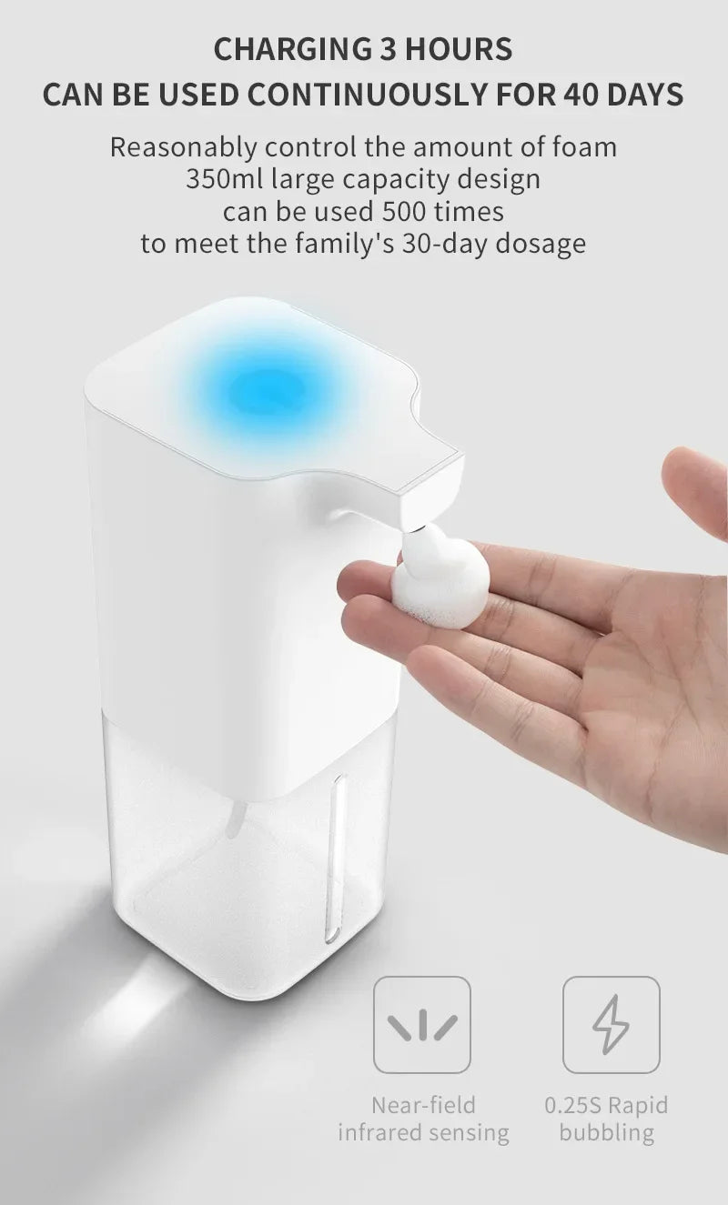 Automatic Foaming Soap Dispenser – Touchless Sensor Hand Wash Dispenser