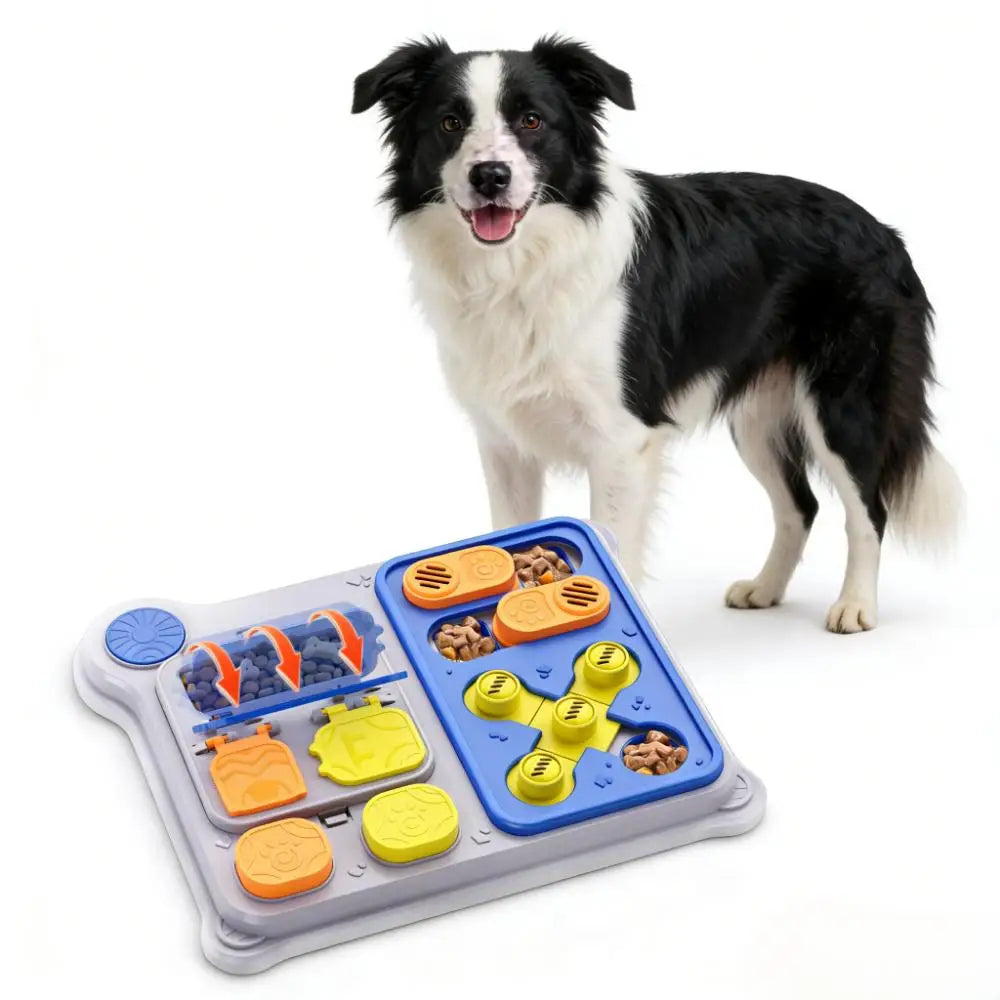 Dog Puzzle Feeder Toy – Interactive Treat Dispenser for Small & Medium Dogs