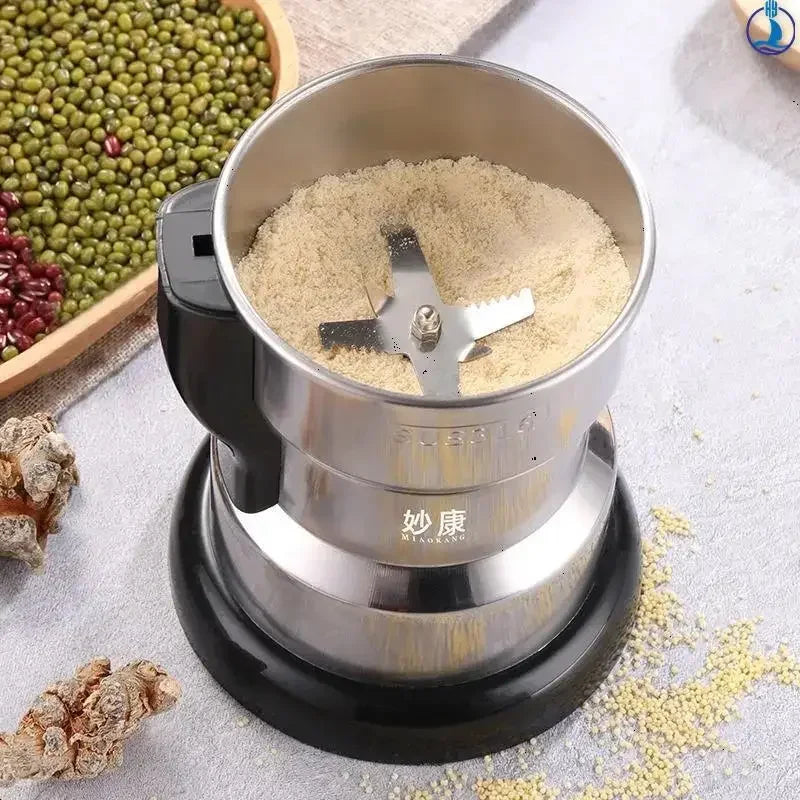 Electric Multifunctional Coffee & Spice Grinder – Grain, Nut & Bean Grinder