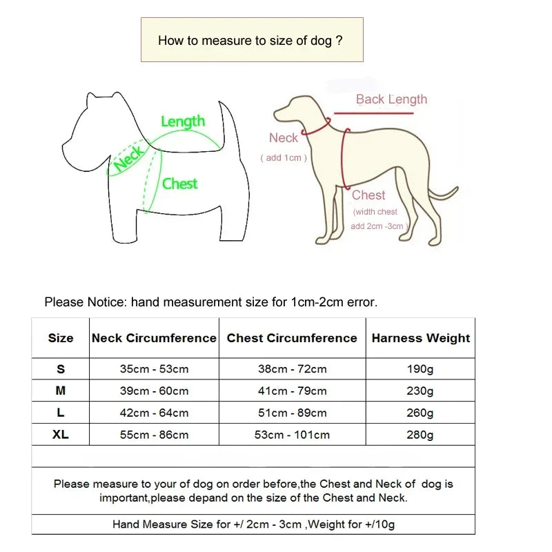 Reflective No-Pull Dog Harness – Padded Control Vest with Handle