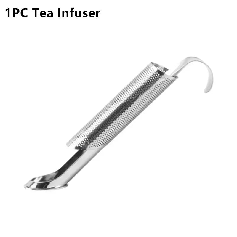 Stainless Steel Tea Infuser & Strainer – Reusable Loose Leaf Tea Filter