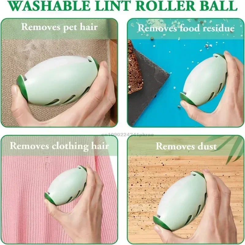 Reusable Pet Hair Remover Roller – Washable Lint Cleaner for Dogs & Cats