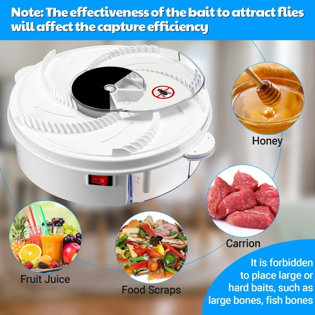 USB Electric Fly Trap – Indoor Flying Insect & Gnat Catcher