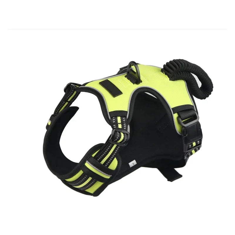 Reflective No-Pull Dog Harness – Padded Control Vest with Handle