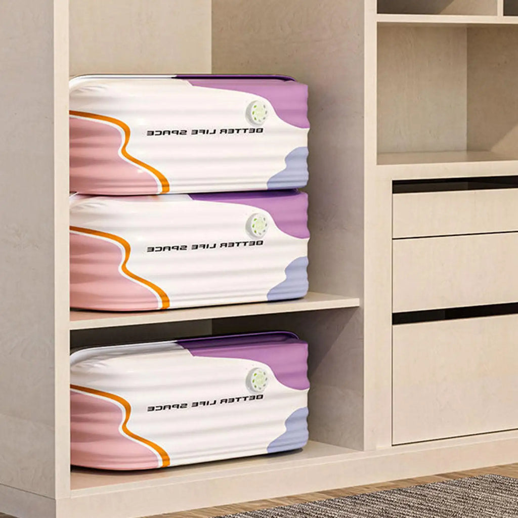 Vacuum Storage Bags – Space-Saving Clothes & Quilt Organizer