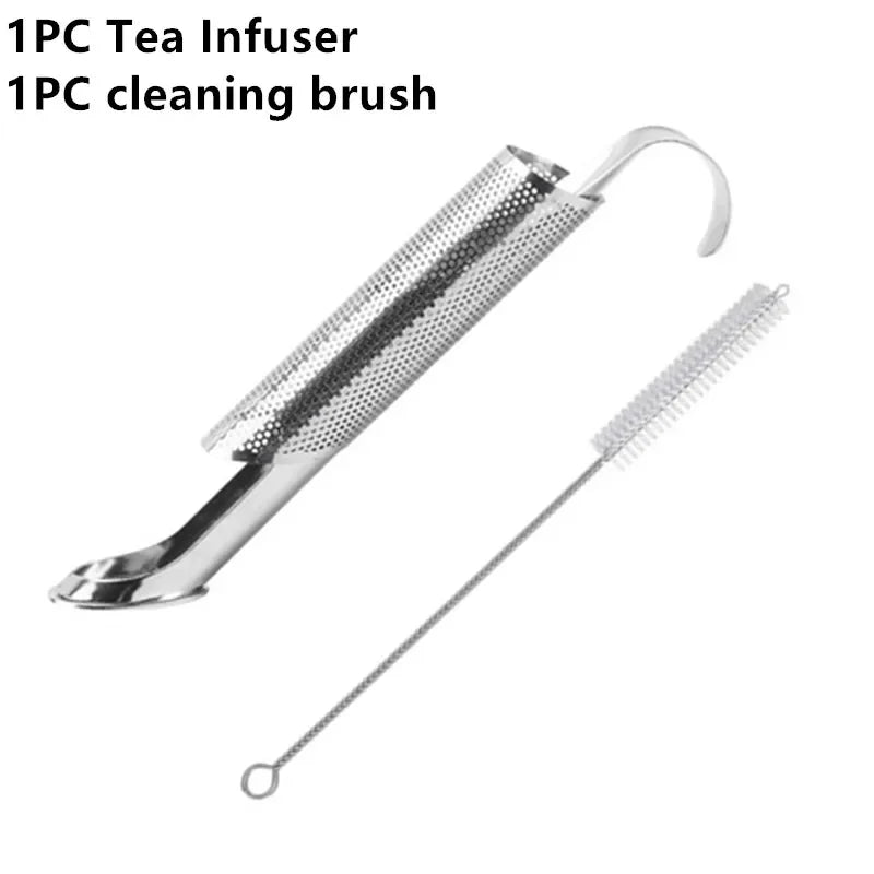 Stainless Steel Tea Infuser & Strainer – Reusable Loose Leaf Tea Filter