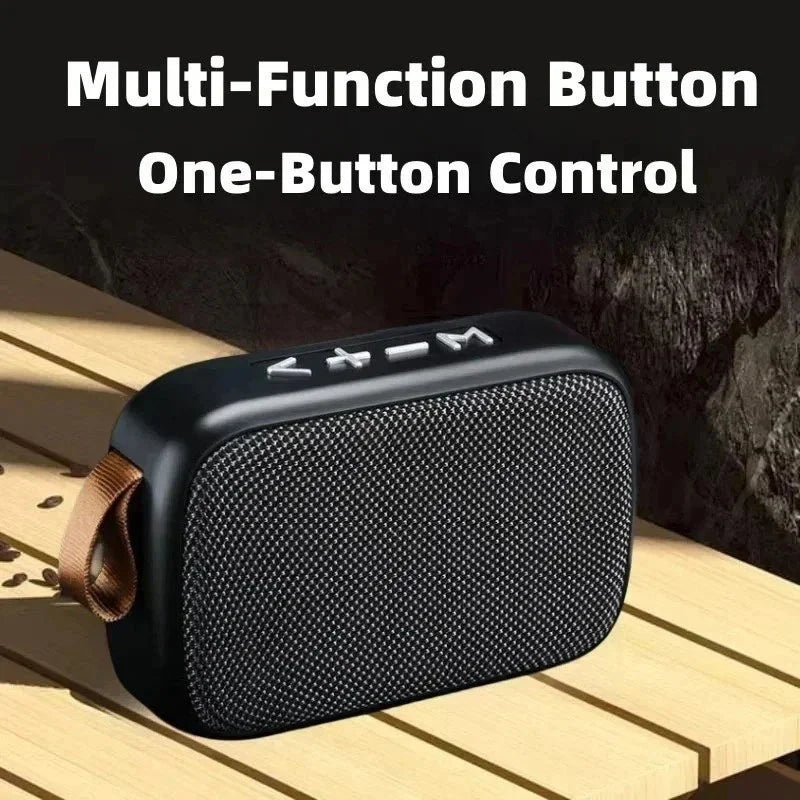 Portable Bluetooth Speaker – Wireless Mini Outdoor Speaker with 3D Stereo Sound