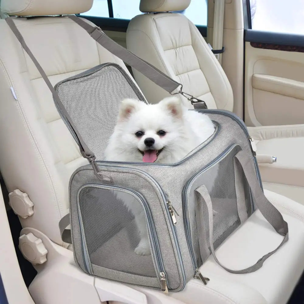 Soft-Sided Pet Carrier Backpack – Airline-Approved Travel Bag for Small Dogs & Cats