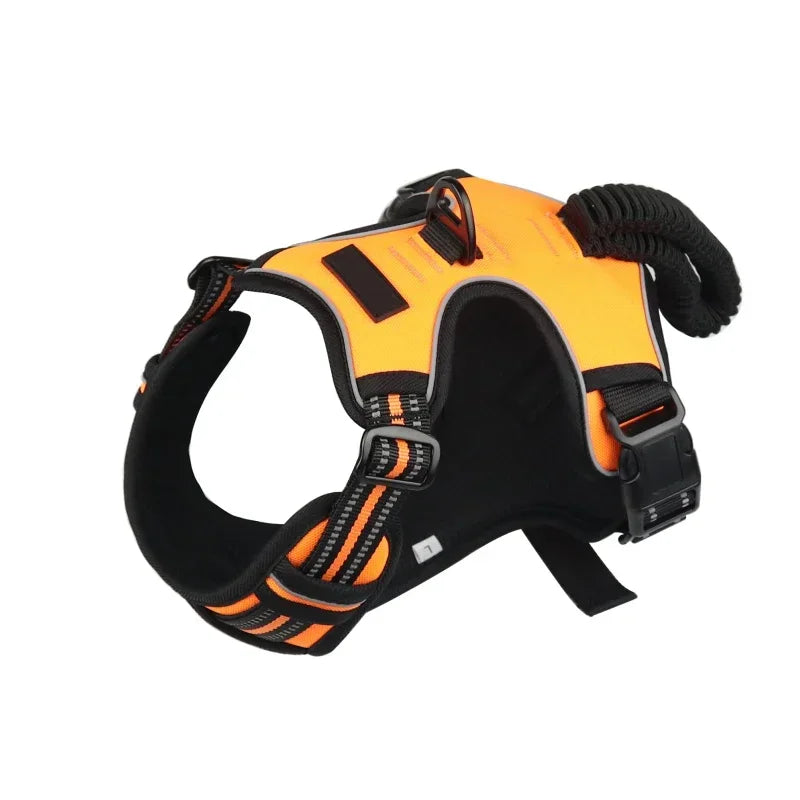 Reflective No-Pull Dog Harness – Padded Control Vest with Handle