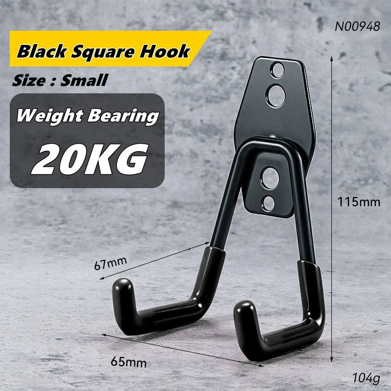 Garage Storage Utility Hooks – Heavy-Duty Wall-Mounted Tool Organizer