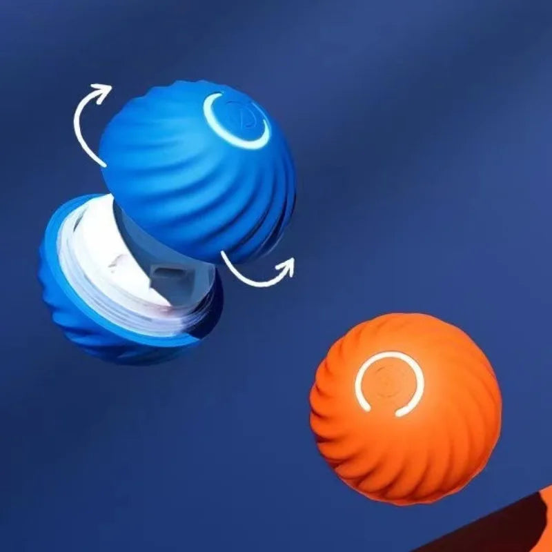 Automatic Interactive Dog Toy Ball – USB Rechargeable Moving & Rolling Toy