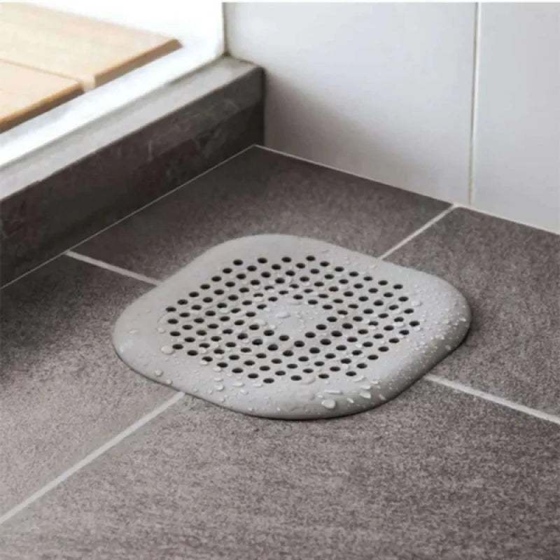 Silicone Shower & Sink Drain Hair Catcher – Reusable Drain Strainer & Stopper