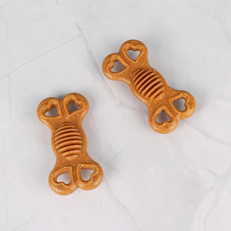 Durable Dog Chew Toy – Textured Bone for Aggressive Chewers & Puppies