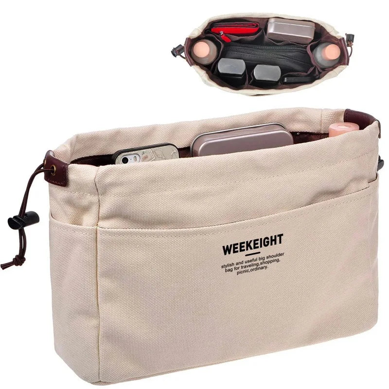 The Purse Reset - Canvas Bag Organizer Insert