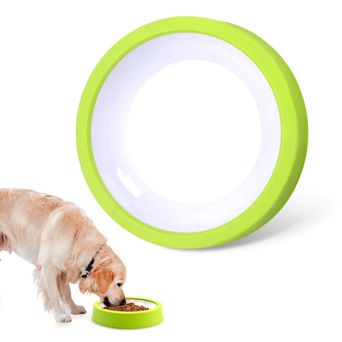 Slow Feeder Dog Bowl – Non-Slip Anti-Gulping Bowl for Dogs & Puppies