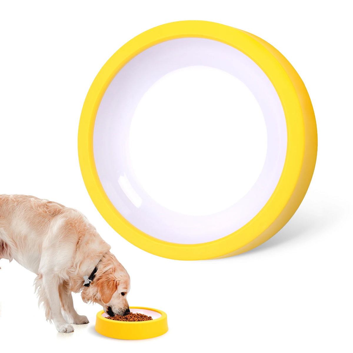 Slow Feeder Dog Bowl – Non-Slip Anti-Gulping Bowl for Dogs & Puppies