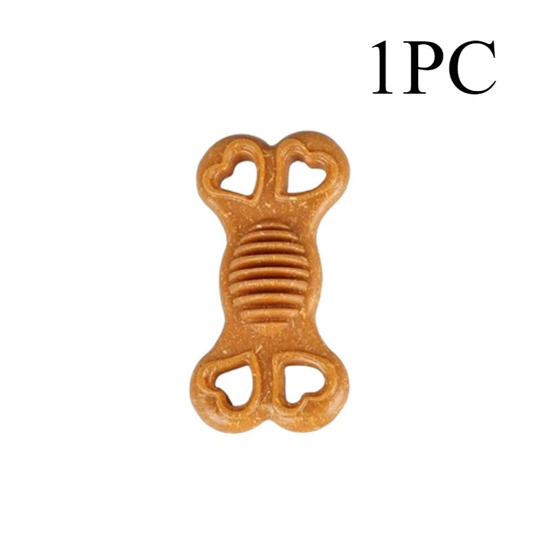 Durable Dog Chew Toy – Textured Bone for Aggressive Chewers & Puppies
