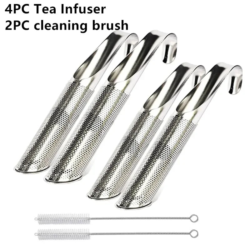 Stainless Steel Tea Infuser & Strainer – Reusable Loose Leaf Tea Filter