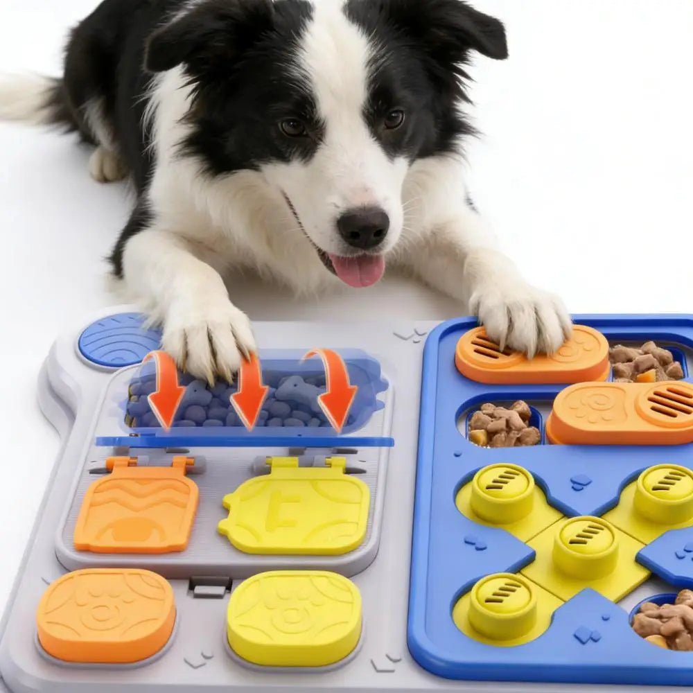 Dog Puzzle Feeder Toy – Interactive Treat Dispenser for Small & Medium Dogs