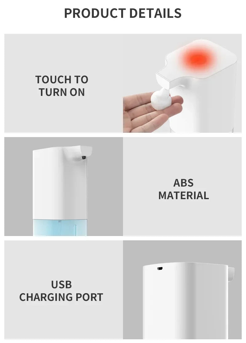 Automatic Foaming Soap Dispenser – Touchless Sensor Hand Wash Dispenser