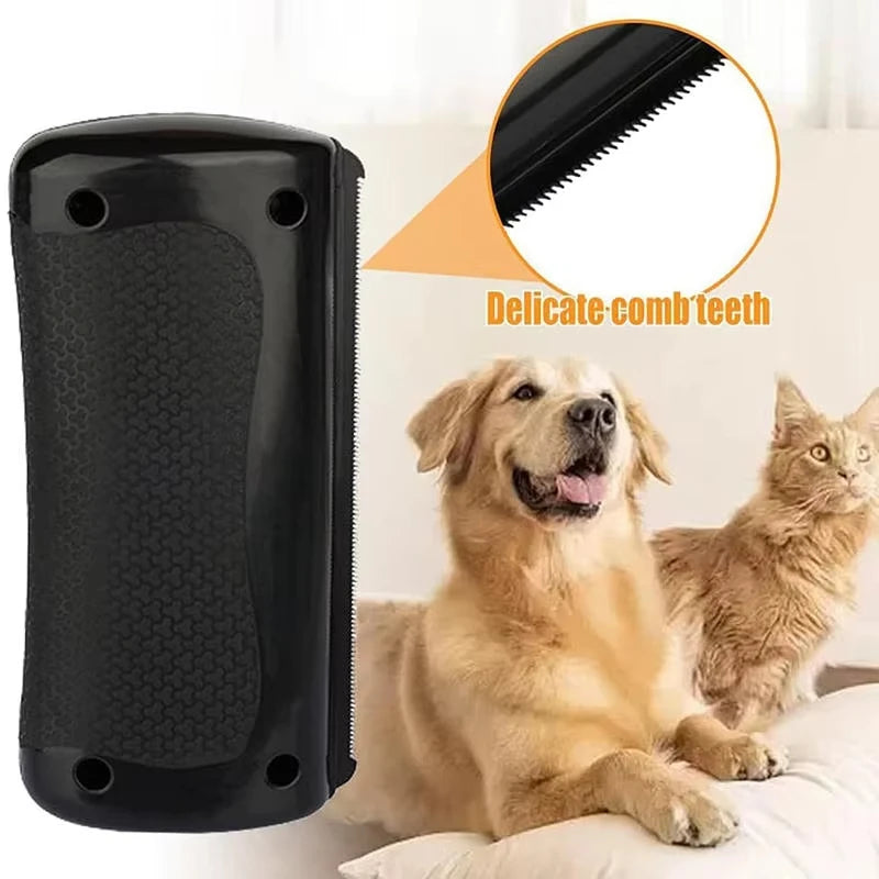 Professional Pet Deshedding Brush – Dog & Cat Grooming Hair Remover