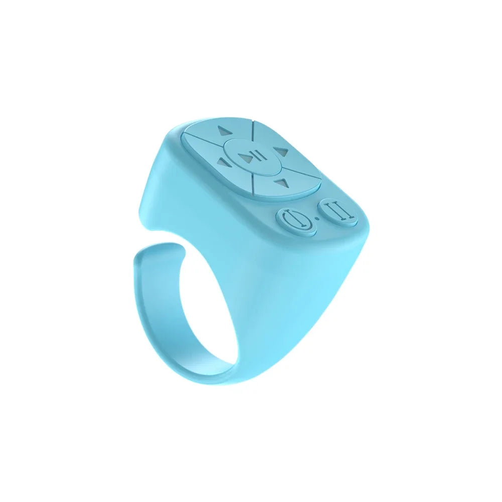 Bluetooth 5.3 Phone Page Turner – Wireless Remote Control for Scrolling & Selfies