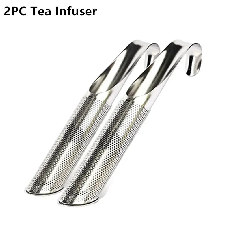 Stainless Steel Tea Infuser & Strainer – Reusable Loose Leaf Tea Filter